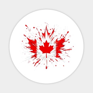 Canadian flag - Canadian maple leaf Magnet
